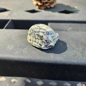 🔮 Zebra Jasper Natural Crystal Tortoise Shell Stone Carving Figure